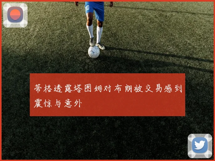 蒂格透露塔图姆对布朗被交易感到震惊与意外